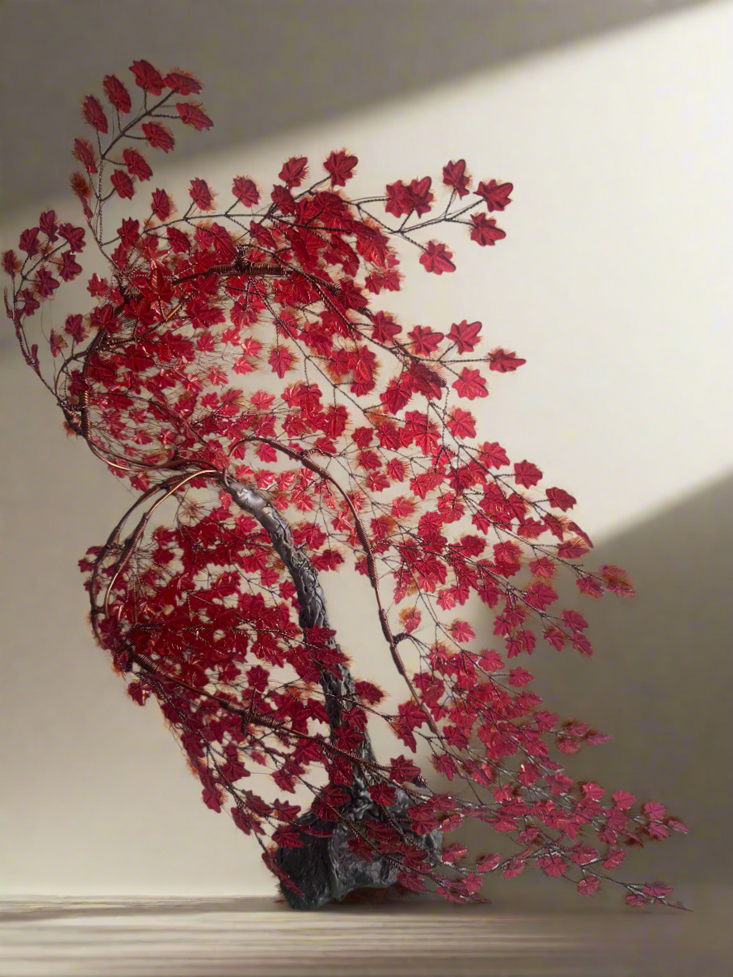Big red tree