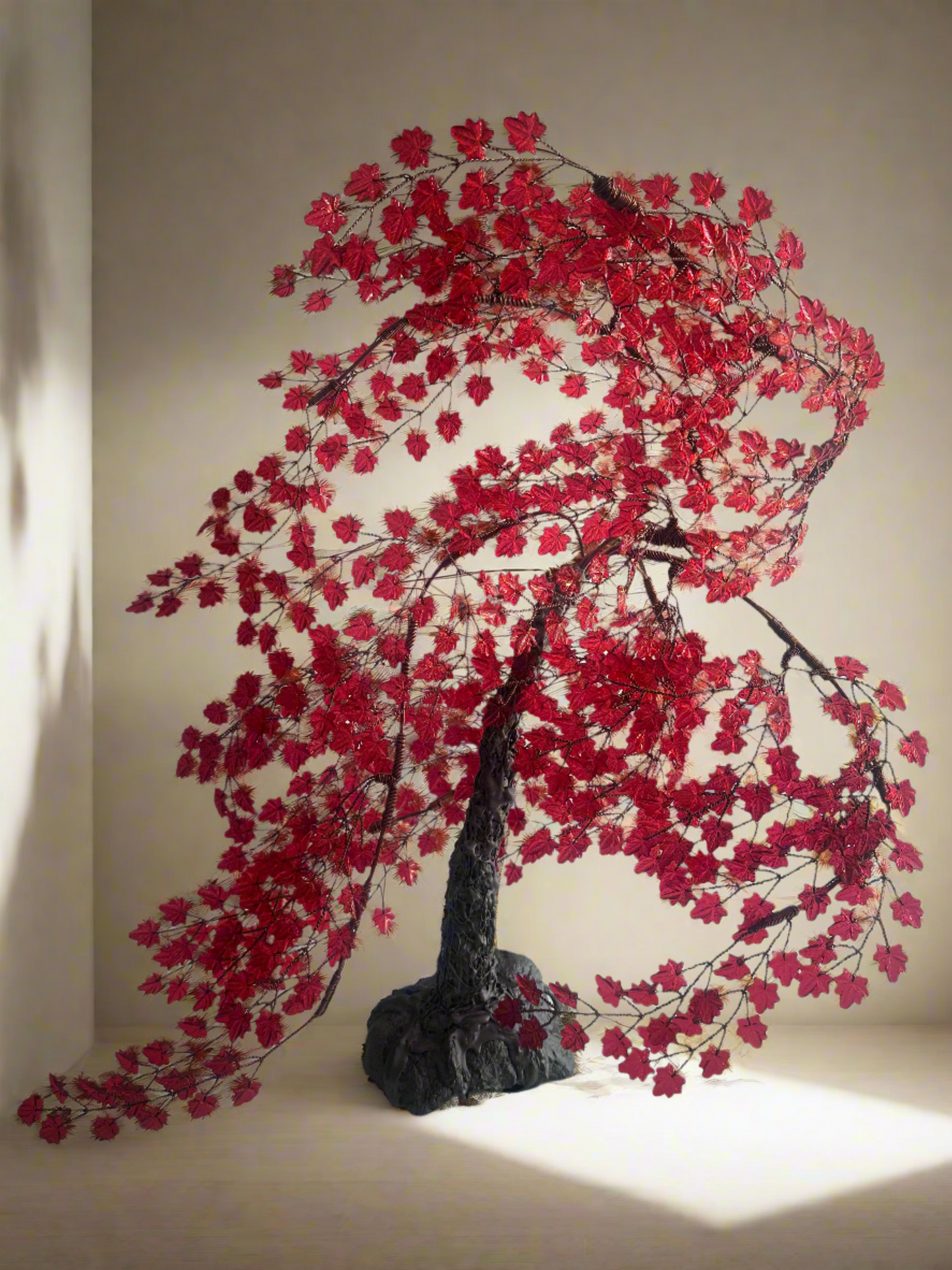 Big red tree