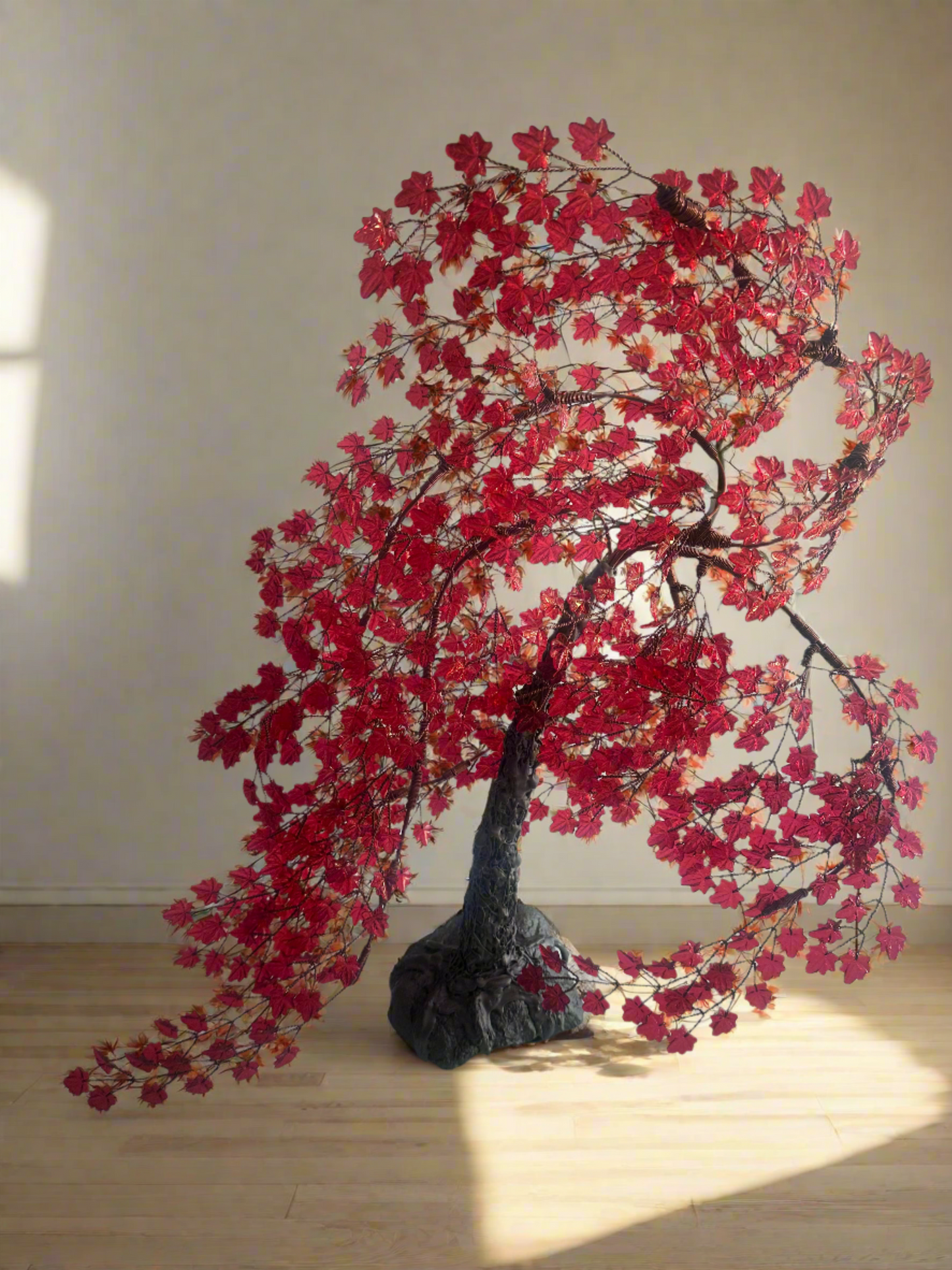 Big red tree