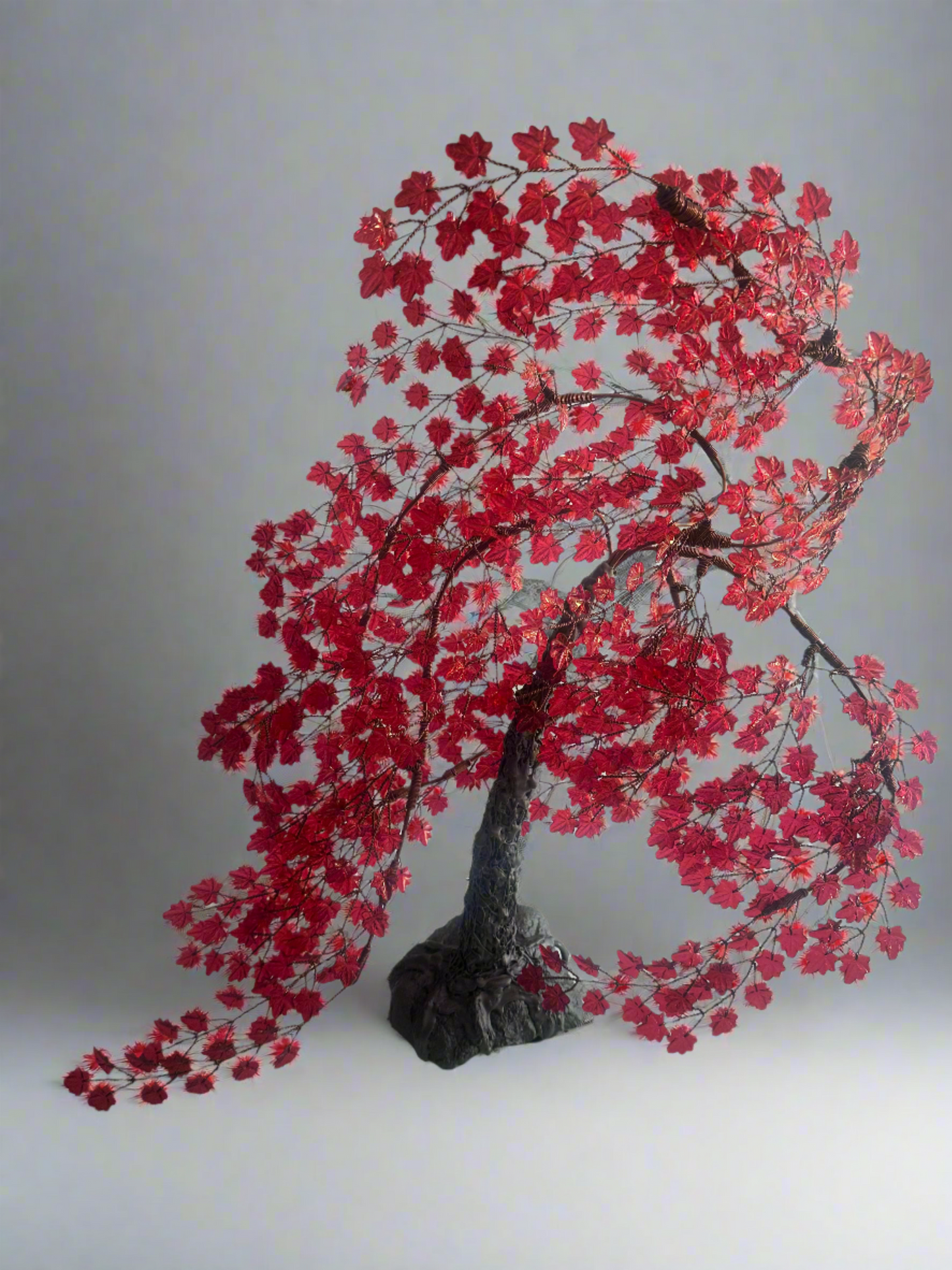Big red tree