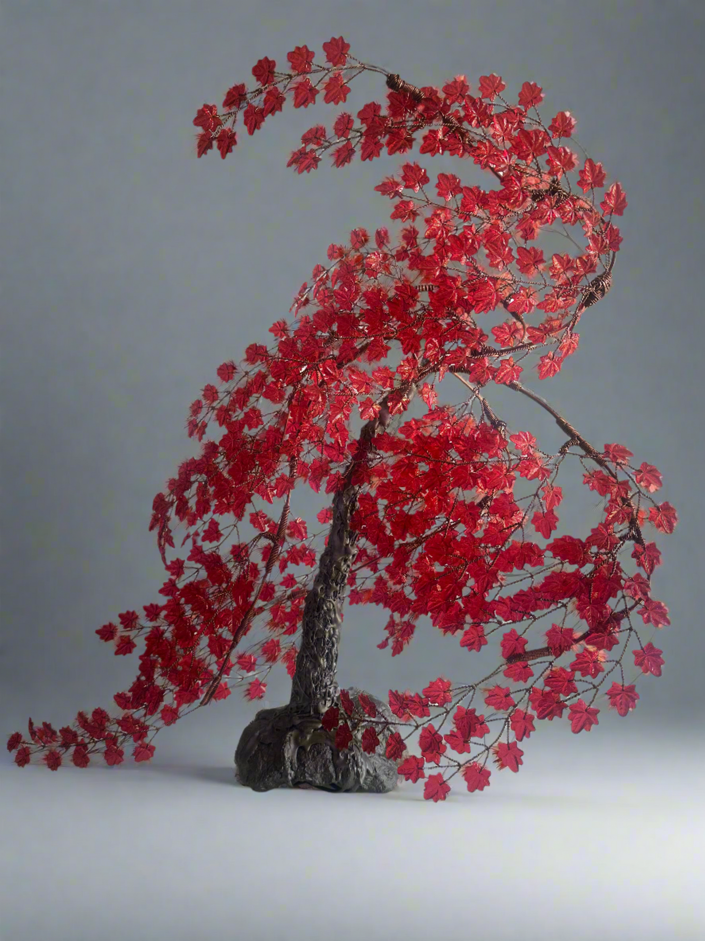 Big red tree