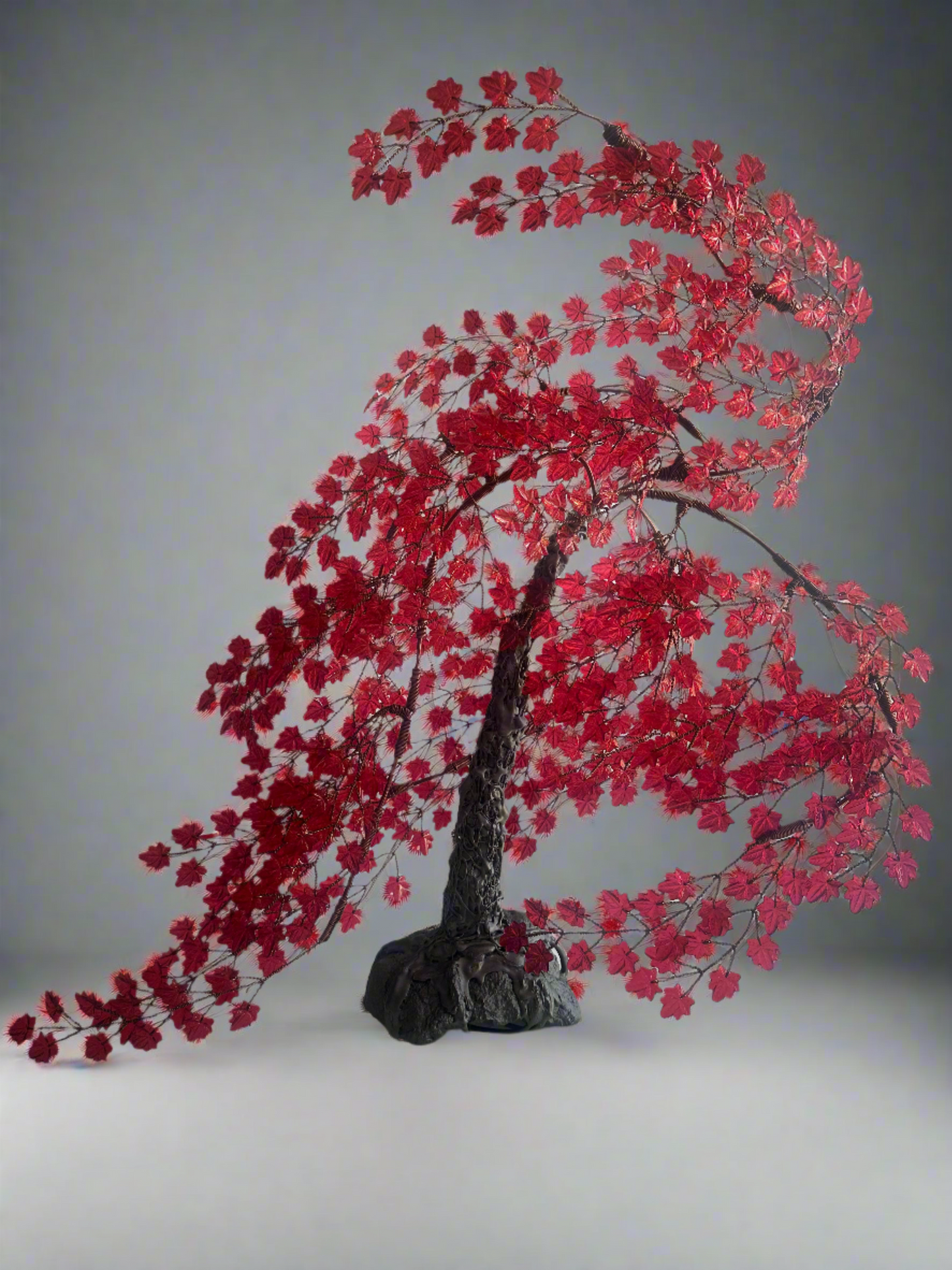Big red tree